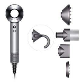Фен Dyson Supersonic HD07 (белый) с 5 насадками