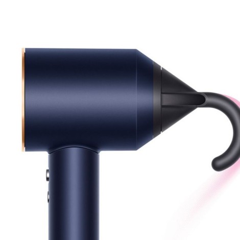Фен Dyson Supersonic HD07 синий медный с 5 насадками и дорожным чехлом