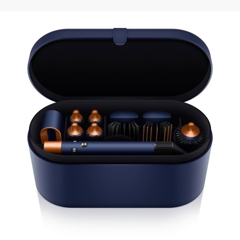 Стайлер Dyson Airwrap HS01 Complete с набором фирменных чехлов и расческами цвет берлинская лазурь