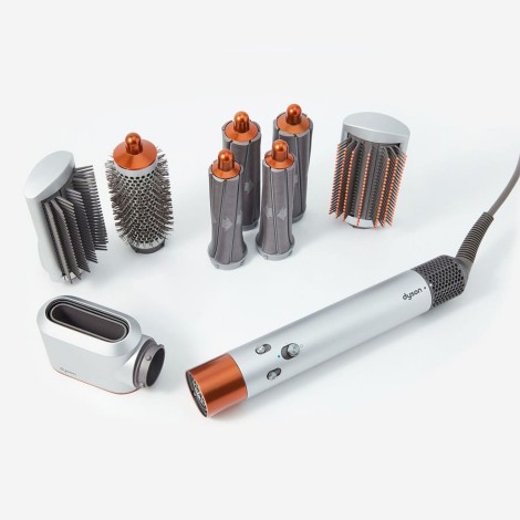 Стайлер для волос Dyson Airwrap HS01 8-ю насадками, дорожным чехлом с кейсом (медный)