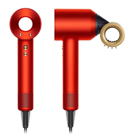 Фен Dyson Supersonic HD15 (Topaz Orange) с боксом и 4 насадками