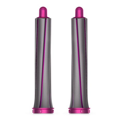 Длинные цилиндрические насадки диаметром 30 мм для стайлера Dyson Airwrap (фуксия)