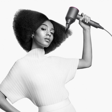 Фен Dyson Supersonic для волос (фуксия) с 5 насадками