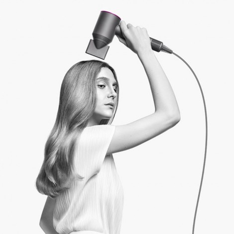 Фен Dyson Supersonic (черный/серебристый) с 5 насадками