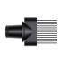 Насадка-гребень с широкими зубьями для фена Dyson Supersonic (черная)