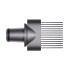 Насадка-гребень с широкими зубьями для фена Dyson Supersonic (серебристая)